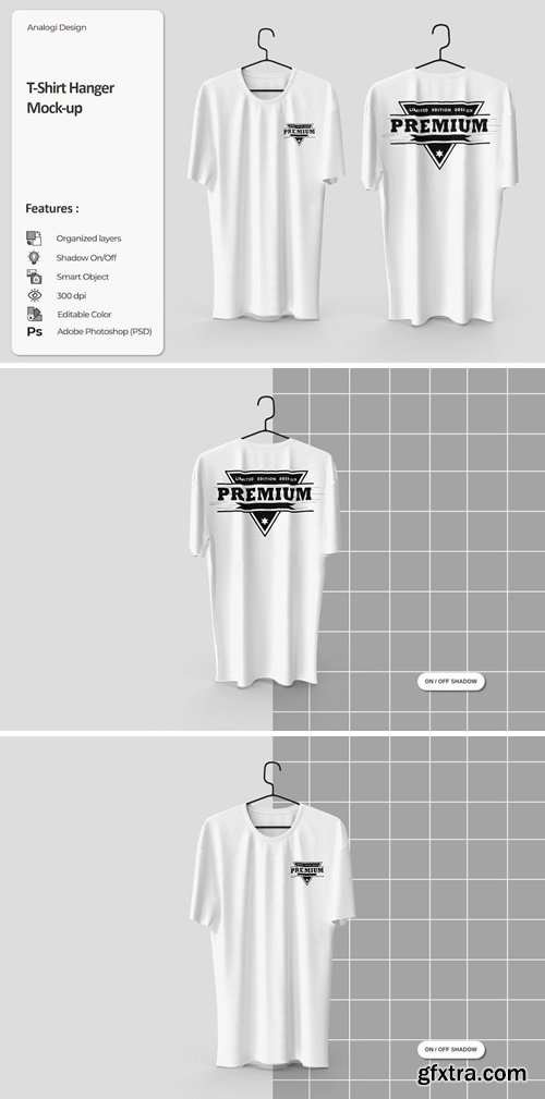 Tshirt Hanger Mockup 7KFCHLR