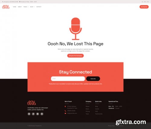 Themeforest - Envbwa - Podcast Recording Studio Elementor Pro Template Kit 47223718 v1.0.0 - Nulled