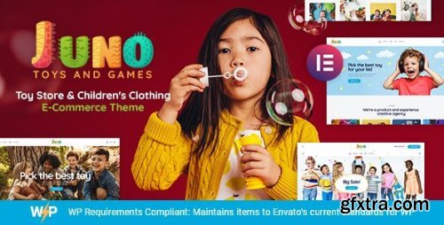 Themeforest - Juno | Kids Toys &amp; Games Store WordPress Theme 17354674 v2.12.0 - Nulled