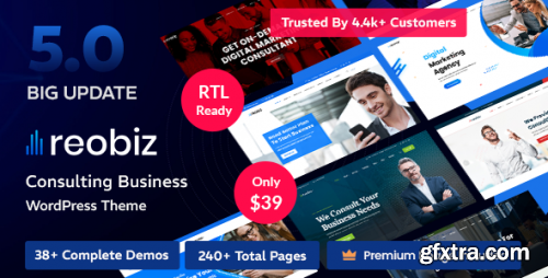 Themeforest - Reobiz - Consulting Business WordPress Theme 26702860 v5.0.0 - Nulled
