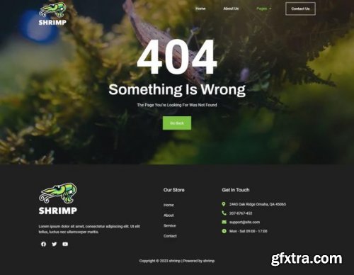 Themeforest - Shrimp - Aquarium &amp; Hobby Shop Elementor Template Kit 47418393 v1.0.0 - Nulled