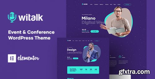 Themeforest - WiTalk - Event &amp; Conference WordPress Theme 25458768 v1.0.5 - Nulled