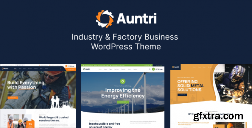 Themeforest - Auntri - Industry &amp; Factory WordPress Theme 40603398 v1.0.2 - Nulled