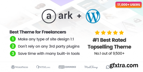 Themeforest - The Ark | WordPress Theme made for Freelancers 19016121 v1.67.0 - Nulled