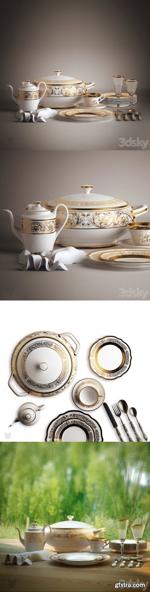 Set of Dishes 