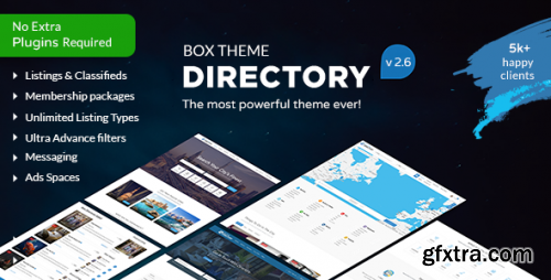 Themeforest - Directory | Multi-purpose WordPress Theme 10480929 v2.6 - Nulled