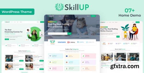 Themeforest - SkillUp - Online Education WordPress Theme 38030056 v1.0.18 - Nulled