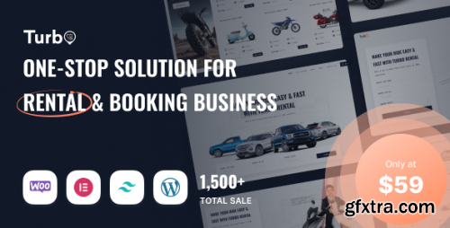 Themeforest - Turbo - WooCommerce Rental &amp; Booking Theme 17156768 v10.0.5 - Nulled