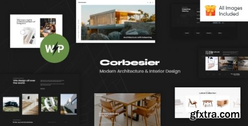 Themeforest - Corbesier -  Architecture &amp; Design Interior &amp; Exterior Modern WordPress Theme 36065419 v1.9 - Nulled