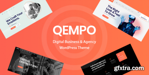 Themeforest - Qempo - Digital Agency Services WordPress Theme 33549980 v1.2.8 - Nulled