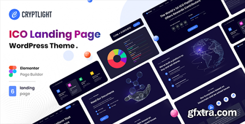 Themeforest - Cryptlight - ICO NFT AI Landing Page WordPress Theme 33511745 v1.1.4 - Nulled