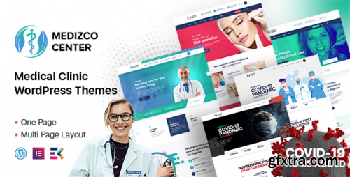 Themeforest - Medizco - Medical Health &amp; Dental Care Clinic WordPress Theme 24969511 v3.5.1 - Nulled