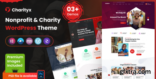 Themeforest - Charityx - Charity &amp; Nonprofit WordPress Theme 47498724 v1.0.1 - Nulled