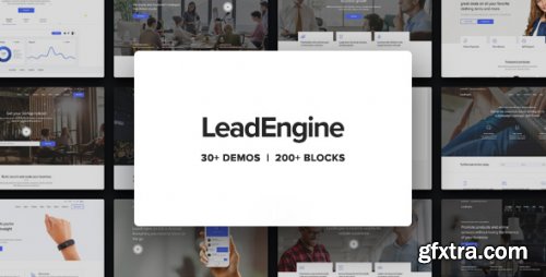 Themeforest - LeadEngine - Multi-Purpose WordPress Theme with Page Builder 21514338 v4.4 - Nulled