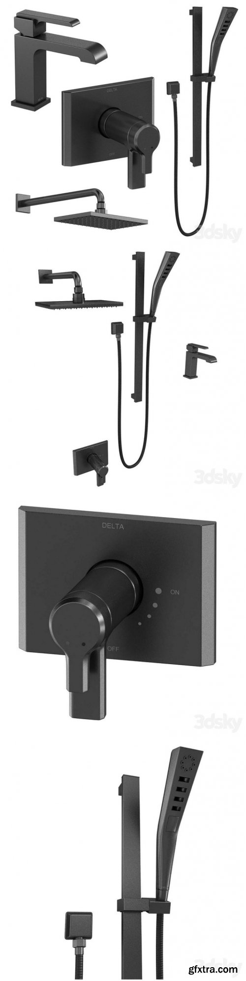 Delta bath fixtures 