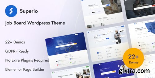 Themeforest - Superio – Job Board WordPress Theme 32180231 v1.3.2 - Nulled