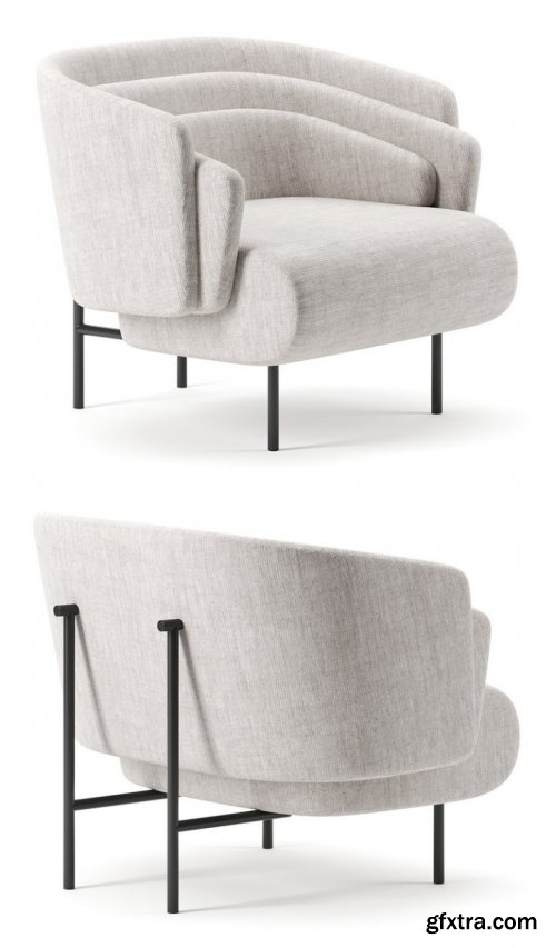 HUG Armchair by Christophe Delcourt 