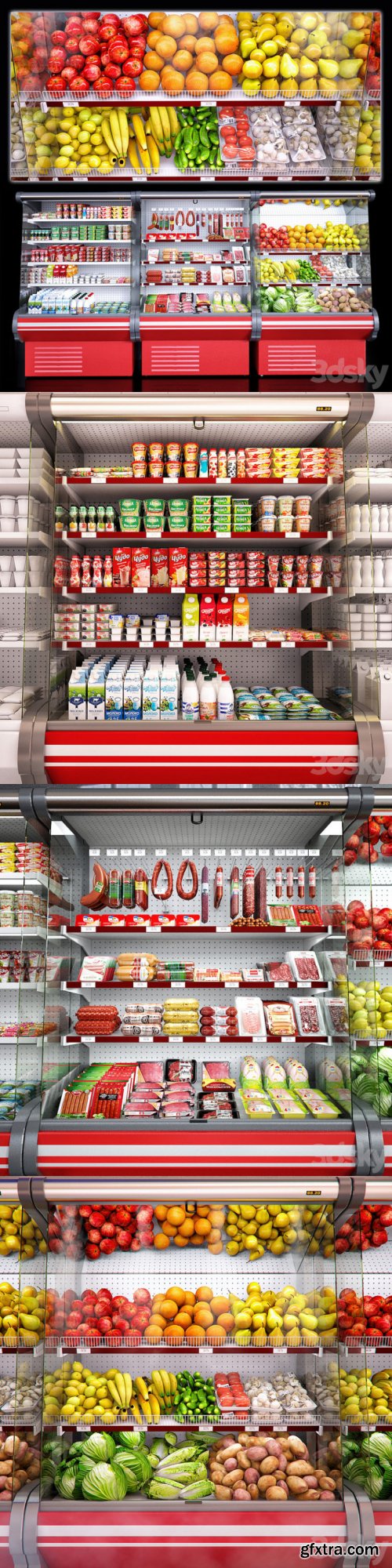 Market Refrigerators 