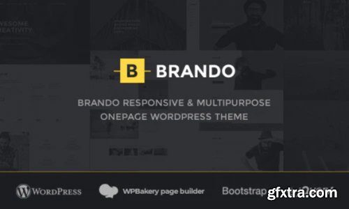 Themeforest - Brando Responsive and Multipurpose OnePage WordPress Theme 17672485 v2.4 - Nulled