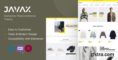 Themeforest - Javax - Elementor WooCommerce Theme 47577204 v1.0.0 - Nulled