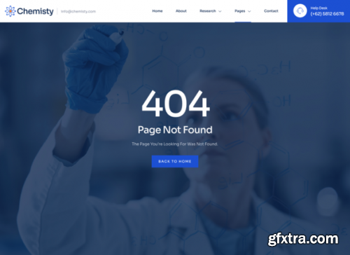 Themeforest - Chemisty – Science Research &amp; Laboratory Elementor Template Kit 47739575 v1.0.0 - Nulled