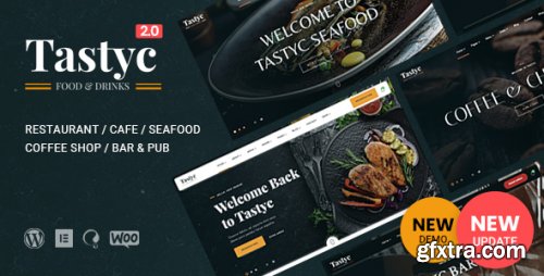 Themeforest - Tastyc - Restaurant Theme 32386289 v2.1.0 - Nulled