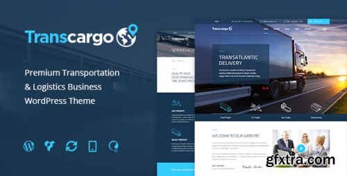 Themeforest - Transcargo - Transportation WordPress Theme for Logistics 13947082 v2.9 - Nulled