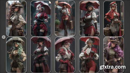 ArtStation - 281 4K Steampunk Reference Pack Vol.02