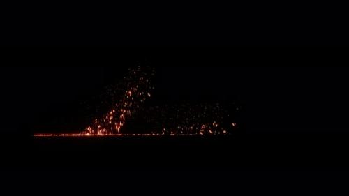 Videohive - Ground Impact Sparks 3 4K - 47754938 - 47754938