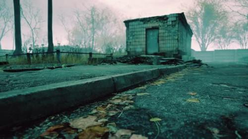 Videohive - Pripyat Cityview of Exclusion Zone Near the Chernobyl Nuclear Power Plant - 47786921 - 47786921