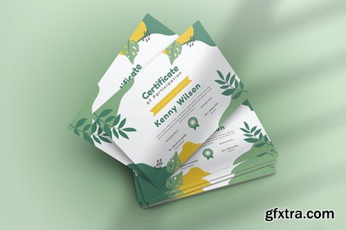 Organic Jungle Certificate NHGVTHS