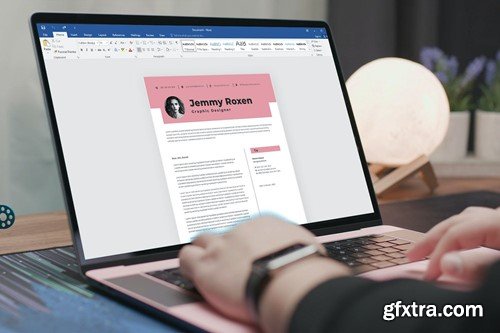 Word Resume Template C9XHKTN