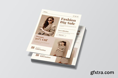 Britany Fashion Flyer Template PYQJK6N