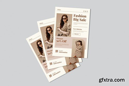 Britany Fashion Flyer Template PYQJK6N