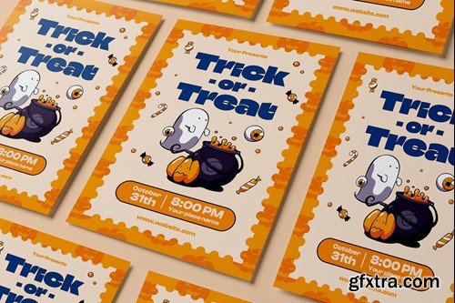 Trick or Treat Flyer SRBR8K2