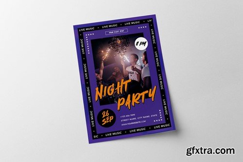 Night Party Flyer YKEE557