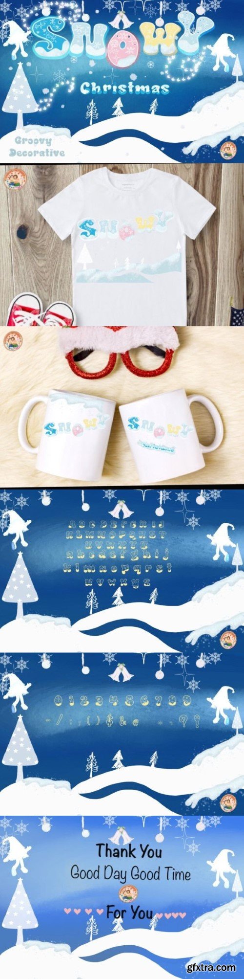 Snowy Christmas Font