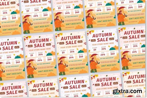 Autumn Sale Promo Flyer Ai & EPS Template GAYJAA7