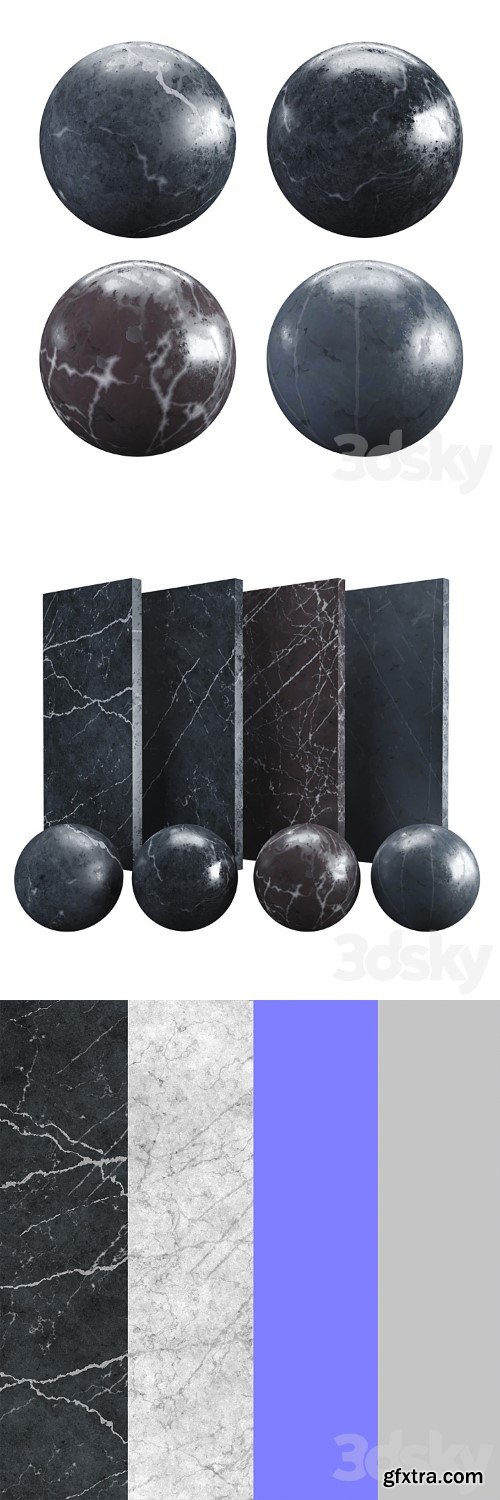 Marble Black Nero Marquina