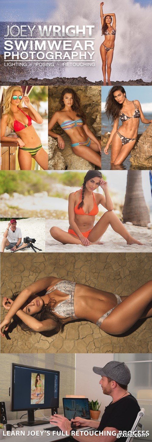 Fstoppers - Joey Wright - Swimwear Photography: Lighting, Posing, and Retouching