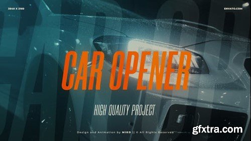 Videohive Car Logo Opener 47668457