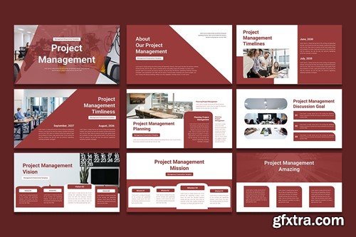 Project Management - PowerPoint Template ZDHRVP8