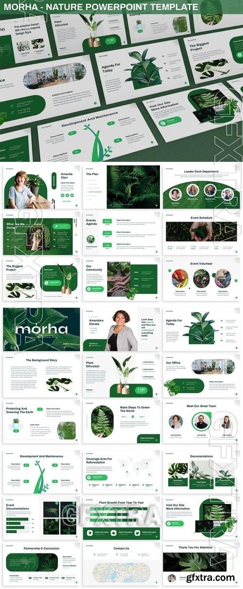 Morha - Nature Powerpoint Template BLXE9CZ