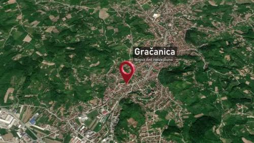 Videohive - Gračanica City Map Zoom (Bosnia and Herzegovina) from Space to Earth - 47739361 - 47739361