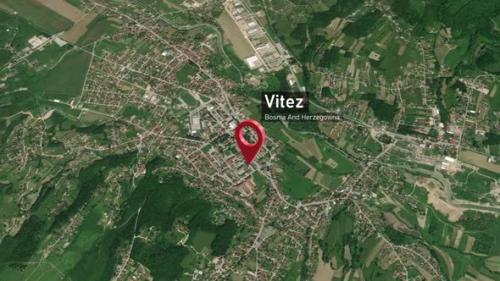 Videohive - Vitez City Map Zoom (Bosnia and Herzegovina) from Space to Earth - 47739380 - 47739380