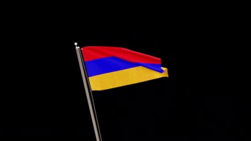 Videohive - Armenia Flag Transition - 47745473 - 47745473