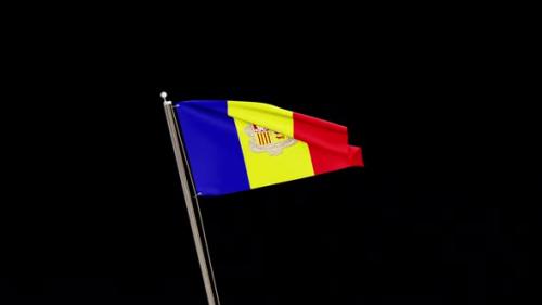 Videohive - Andorra Flag Transition - 47745476 - 47745476