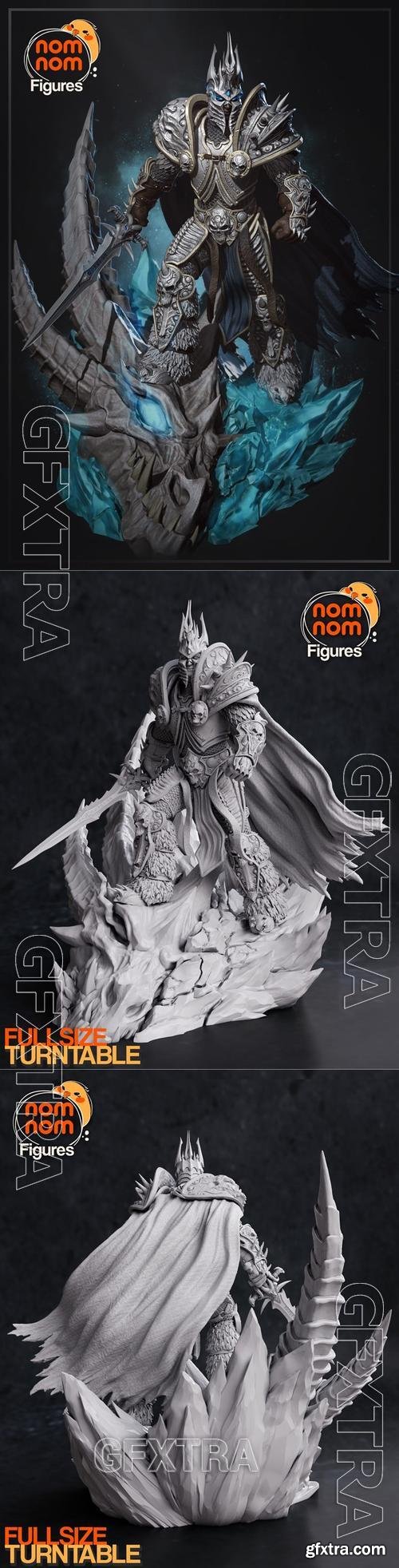 Nomnom Figures - Arthas from World of Warcraft &ndash; 3D Print Model