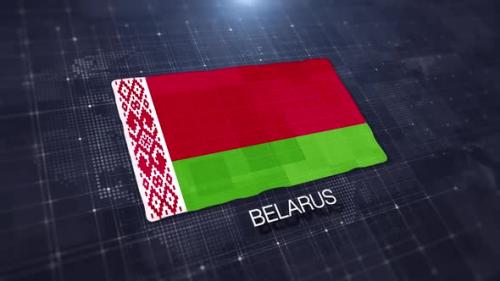 Videohive - Belarus Flag Displaying - 47745591 - 47745591