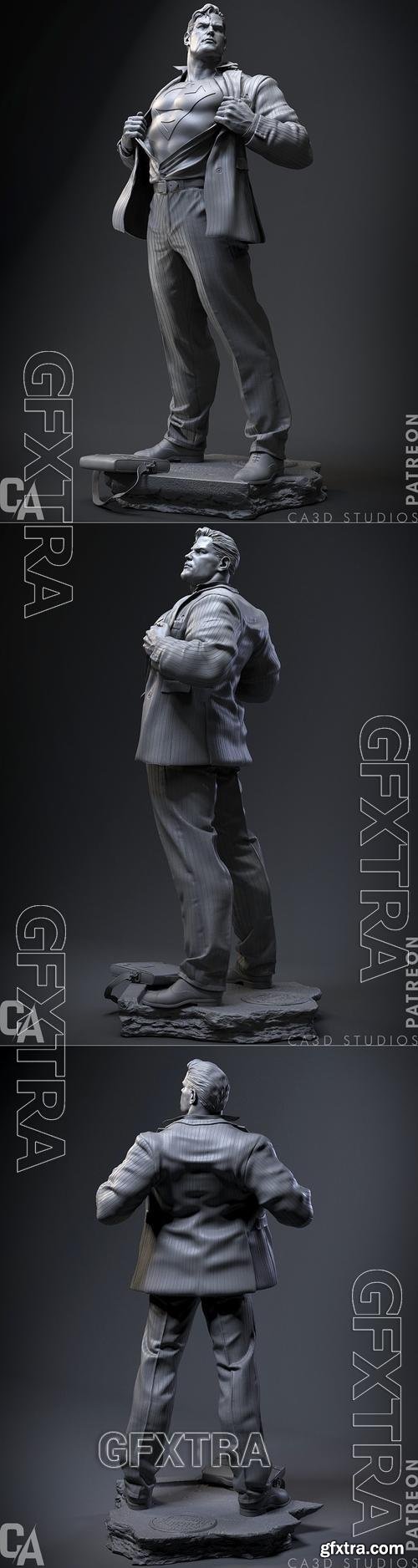 Ca 3d Studios - Superman &ndash; 3D Print Model
